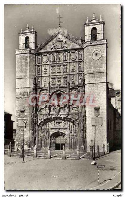 CPA Valladolid Eglise de St Paul facade