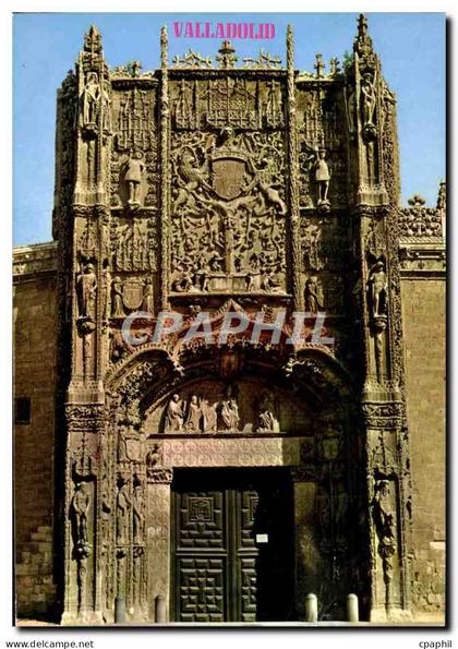 CPM Valladolid Portada del Museo Nacional de Escultura