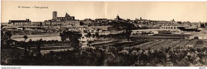 PC SPAIN ZAMORA - VISTA GENERAL PANORAMA CARD (a80004)