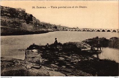PC SPAIN ZAMORA - VISTA PARCIAL CON EL RÍO DUERO (a79984)