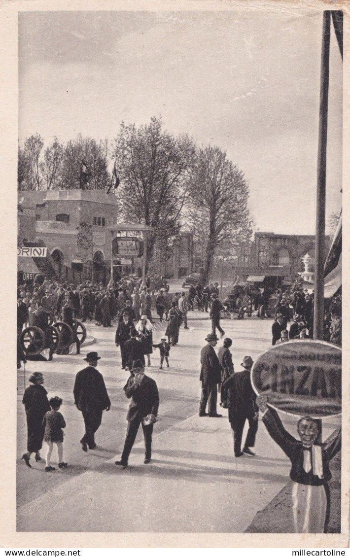 ESPOSIZIONE  MILANO 1928 - MOSTRE EQUINE - PUBBLICITA' CINZANO