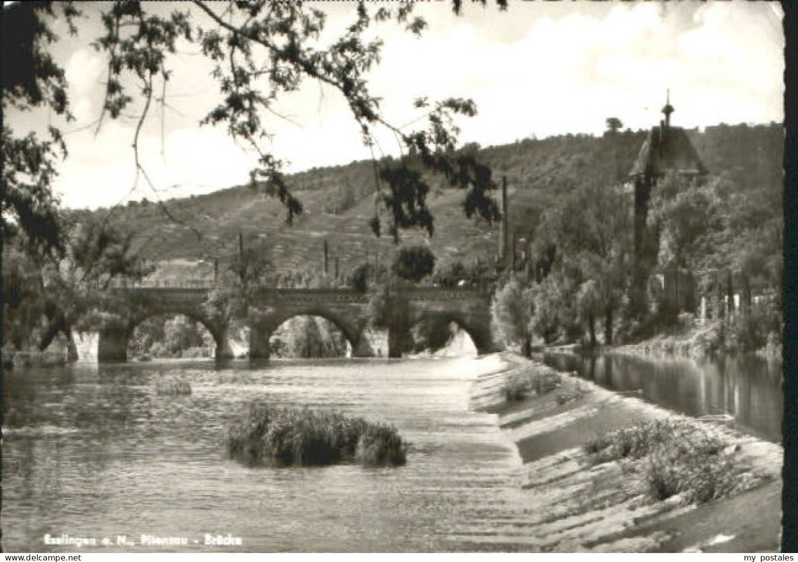 Esslingen Neckar Esslingen Bruecke x 1968