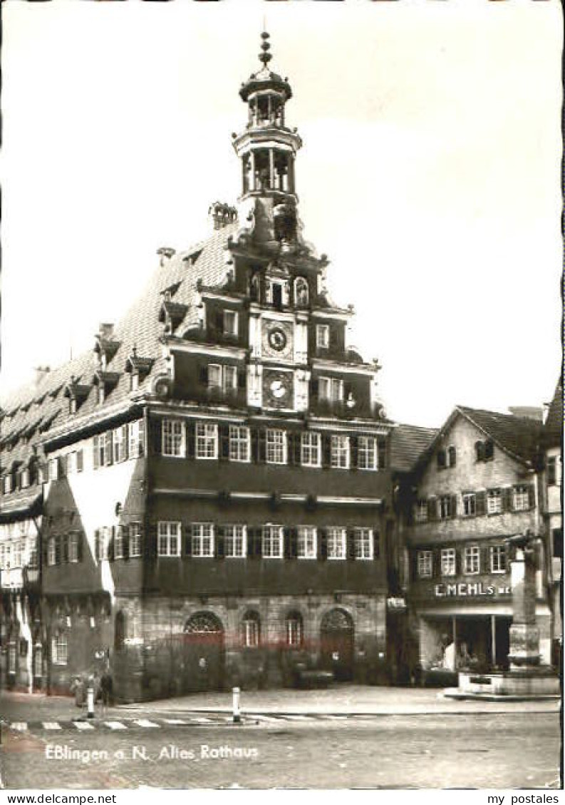 Esslingen Neckar Esslingen Rathaus o 1969