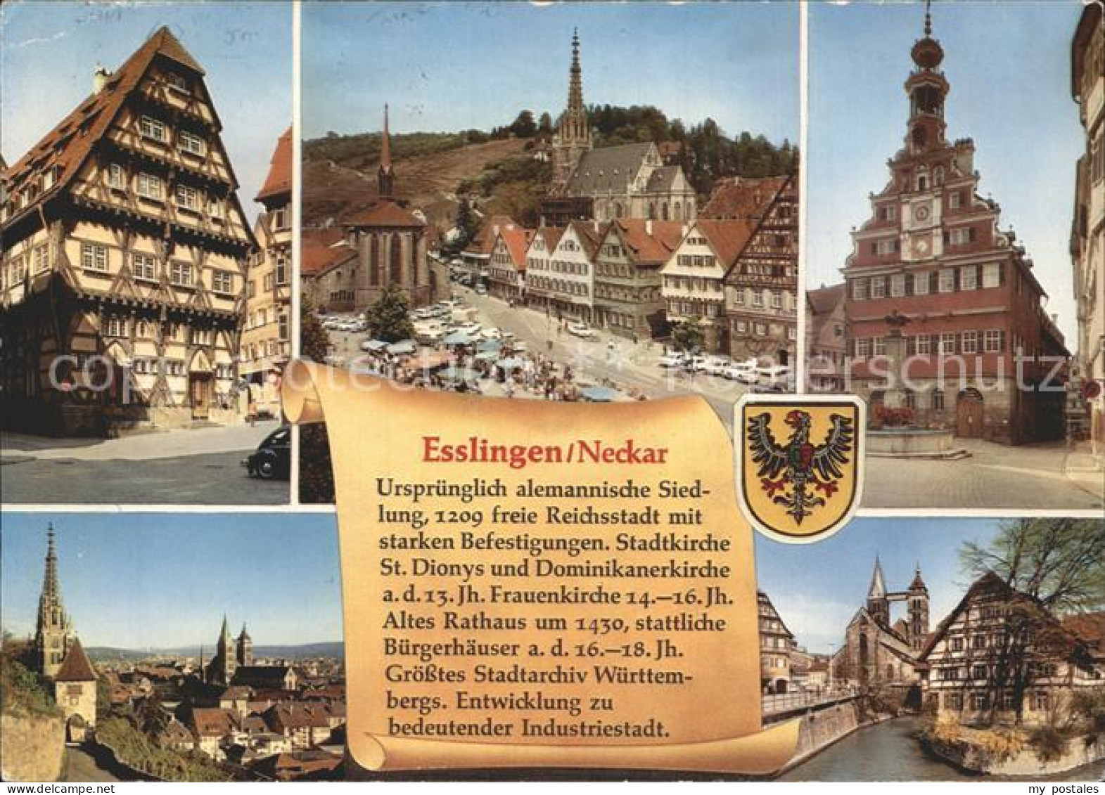 Esslingen Neckar Stadtansicht