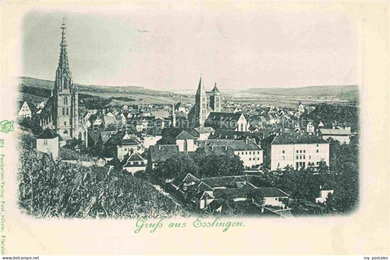 EssLINGEN  Neckar Stadtblick