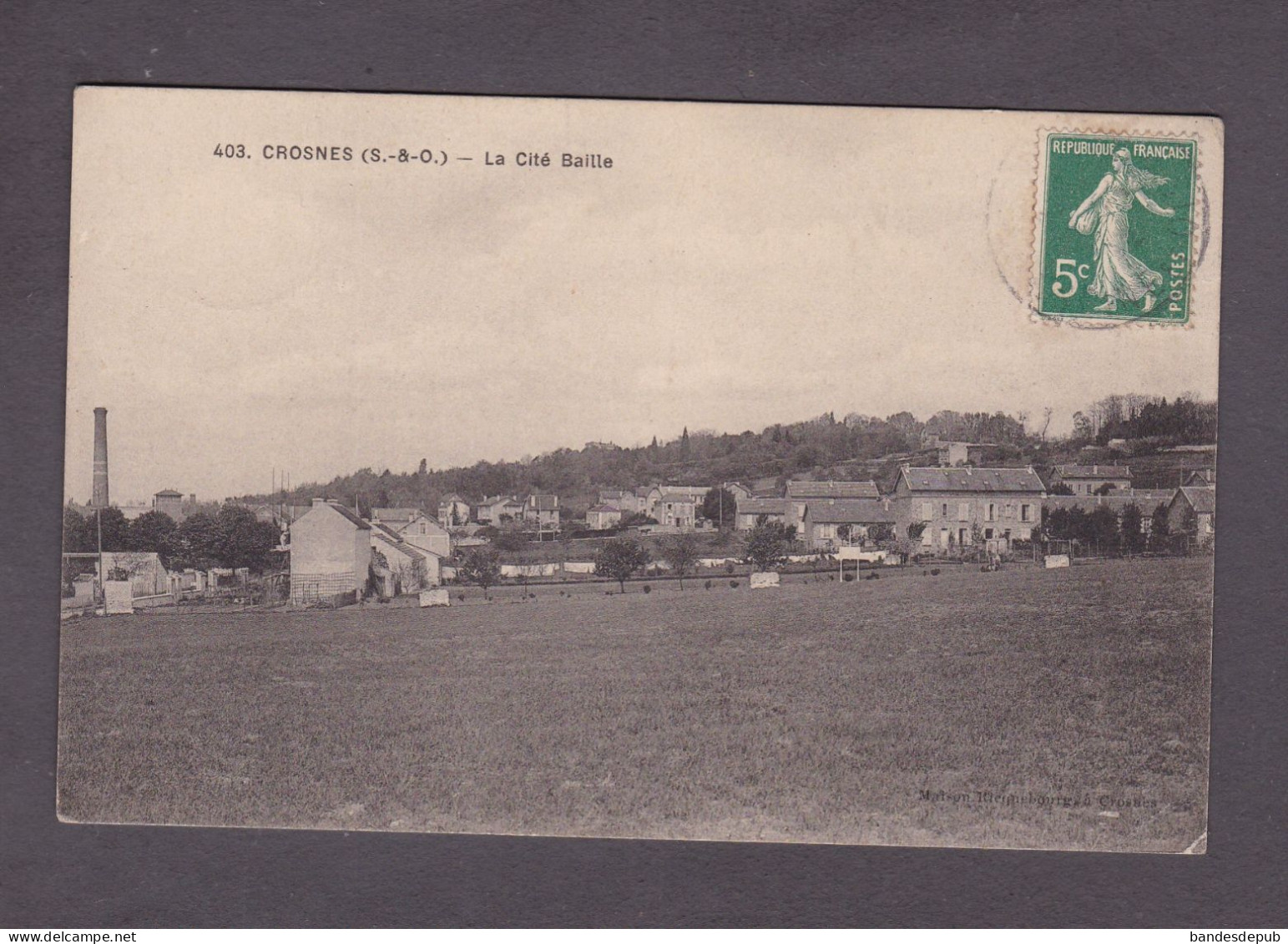 Essonne Crosnes Crosne La Cité Baille (22659)