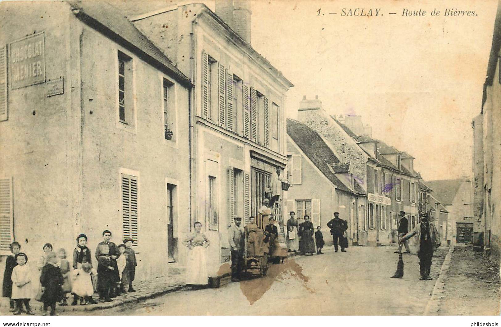 ESSONNE  SACLAY  route de Bievres
