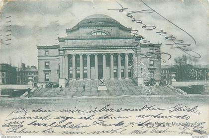 Columbia University New York 1908