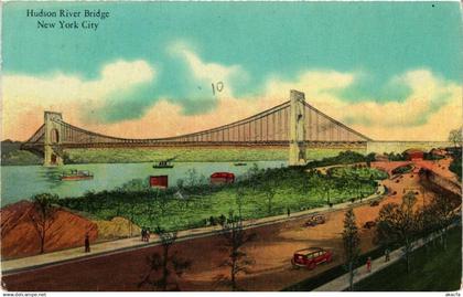 CPA Hudson River Bridge NEW YORK CITY USA (790291)
