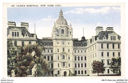 APBP7-0495-ETATS-UNIS - NEW YORK CITY - saint luke's hospital
