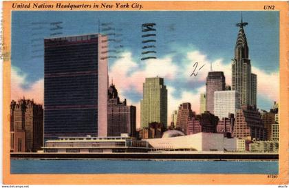 CPA United Nations Headquarters NEW YORK CITY USA (790243)