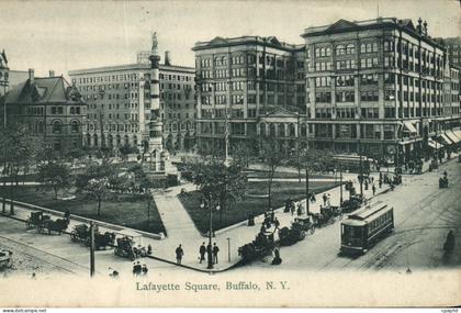 CPA Lafayette Square Buffalo Tramway