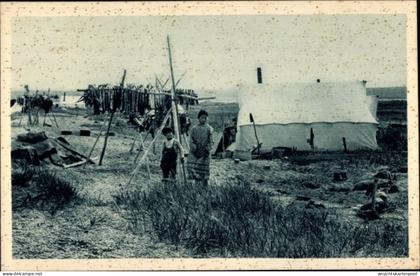 AK Alaska USA, Angelcamp, Polarkreis