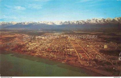 Anchorage Alaska USA Aerial view