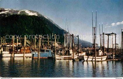 Juneau Alaska Fishing Fleet Hafen