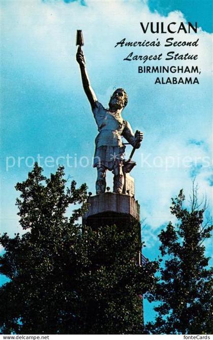 Birmingham Alabama Vulcan Atop Red Mountain