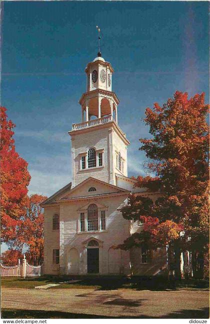Carte Postale - Etats-Unis - Bennington - The old first church - it is one of the oldest churches in vermont its cemeter