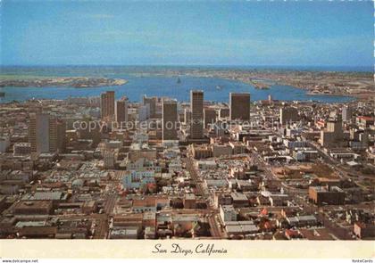 SAN DIEGO California USA Fliegeraufnahme San Diego Bay