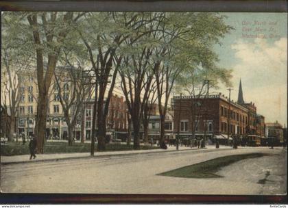 Waterbury Connecticut Strassenbahn East Main Street