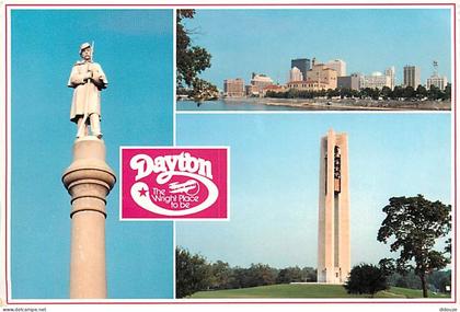 Etats Unis - Dayton - Multivues - Etat de l'Ohio - Ohio State - CPM - Voir Scans Recto-Verso