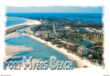 Fort Myers Beach Florida Fliegeraufnahme South End of Fort Myers Beach