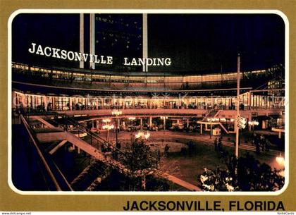 Jacksonville Florida The Jacksonville Landing Festival Marketplace at night