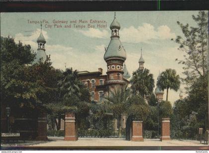 Tampa Florida city Park Tampa Bay Hotel