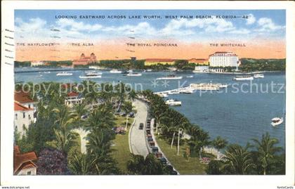 West Palm Beach Panoramic view across Lake Worth