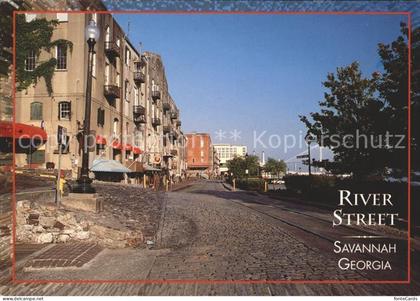 Savannah Georgia River Street