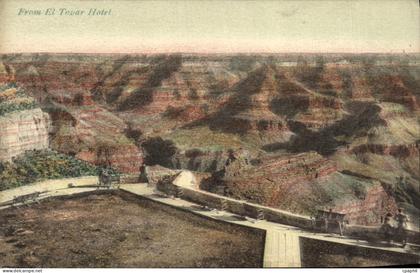 CPA From el Tovar Hotel