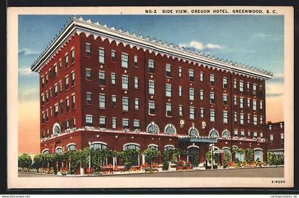 AK Greenwood, SC, Side View, Oregon Hotel