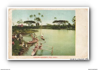 CO-BFP1-0520-ETATS-UNIS -  HAWAI - HILO - Hawaiian fisgerman