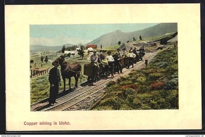 AK Idaho, ID, Copper mining in Idaho