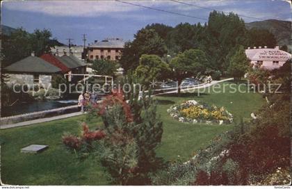 Lava Hot Springs Flower Gardens