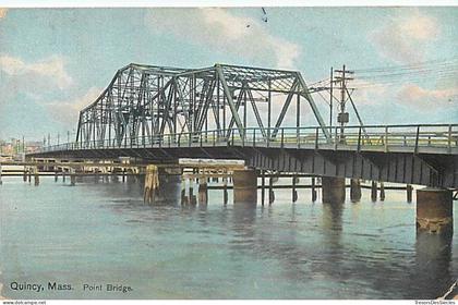 CPA Amérique > Etats-Unis > MA - Massachusetts > Quincy Point Bridge