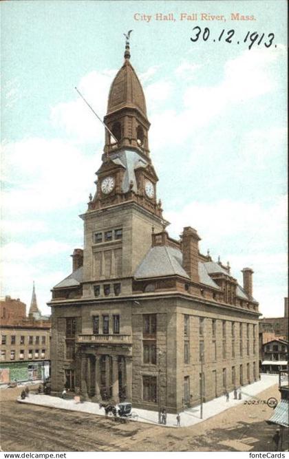 Fall River Massachusetts City Hall