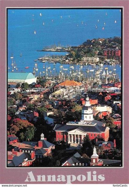 Annapolis Maryland USA Fliegeraufnahme