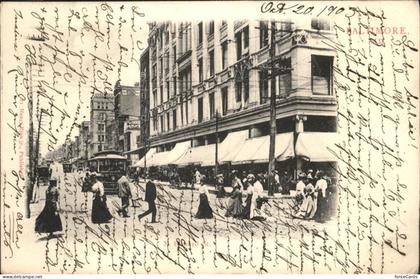 Baltimore Maryland Strassenbahn