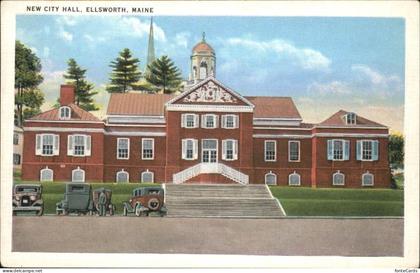 Ellsworth Maine New City Hall