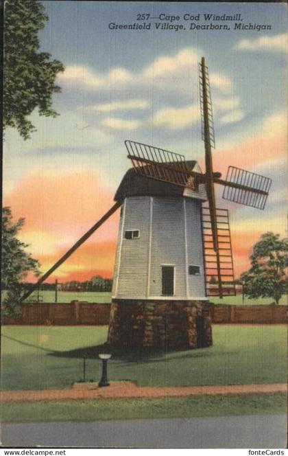 Dearborn Michigan Cape Cod Windmill