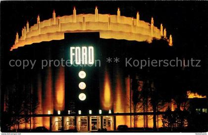 Dearborn Michigan The Ford Rotunda at night