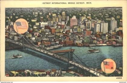 Detroit Michigan International Bridge