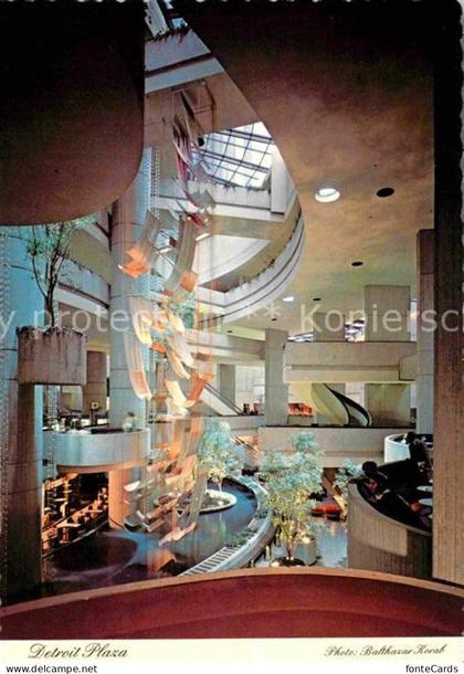 Detroit Michigan Plaza