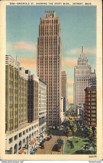 Detroit Michigan Stott Building