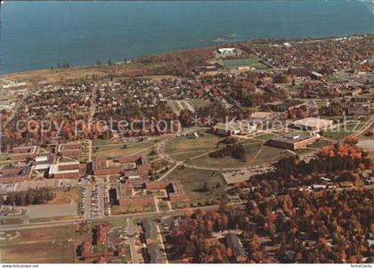 Marquette Michigan Northern Michigan University aerial view