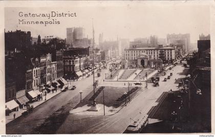 MINNESOTA - Minneapolis - Gateway District - Grogan Photo postcard