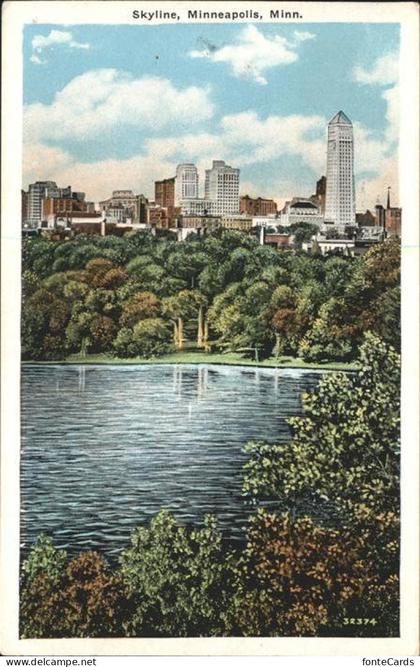Minneapolis Minnesota Skyline