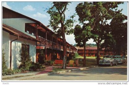 Excelsior Springs MO Missouri, Monterey Motel, Lodging, Auto, c1950s Vintage Postcard