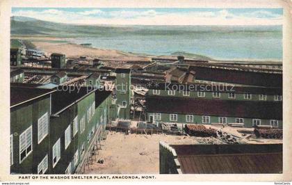 Anaconda Montana USA Part of the Washoe Smelter Plant