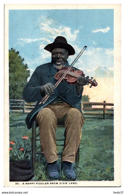 Etats Unis - A happy Fiddler